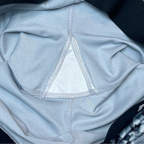 Nike Pro 3/4 Grey Leggings Pro Cool Capri Facet Women’s Size M - Picture 4 of 8